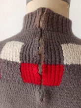 Charger l'image dans la galerie, 1940s - Fabulous Back Zipper Wool Sweater