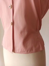 Charger l'image dans la galerie, 1950s - Adorable Pink Pale Blouse - W34 (86cm)