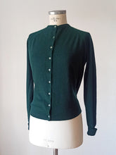 Charger l'image dans la galerie, 1950s 1960s - ST. MICHAEL, UK - Forest Green Cashmere Twin Set