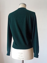 Charger l'image dans la galerie, 1950s 1960s - ST. MICHAEL, UK - Forest Green Cashmere Twin Set