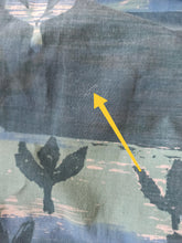 Load image into Gallery viewer, 1950s 1960s - Gorgeous Water Lilies Cotton Dress - W30 (76cm)
