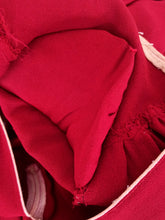 Charger l'image dans la galerie, 1940s - Stunning Burgundy Crepe Dress - W31 (78cm)