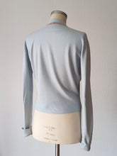 Cargar imagen en el visor de la galería, 1950s - Adorable Roses & Rhinestones Soft Wool Cardigan
