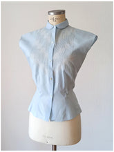 Load image into Gallery viewer, 1950s - UNWORN - Adorable Cotton Blouse - W33 (84cm)