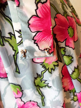 Load image into Gallery viewer, 1950s - Stunning Superb Collar Floral Dress - W30 (76cm)