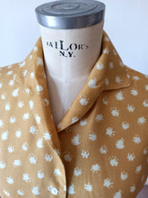 Load image into Gallery viewer, 1950s - Gorgeous Golden Brown Rayon Blouse - W33 (84cm)