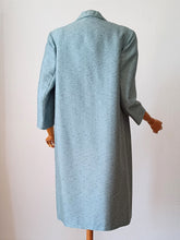 Load image into Gallery viewer, 1950s - AF, Création de Paris - Exquisite Blue Flecked Coat