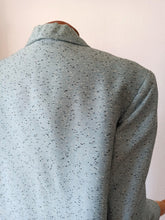 Load image into Gallery viewer, 1950s - AF, Création de Paris - Exquisite Blue Flecked Coat