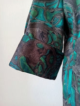 Load image into Gallery viewer, 1950s - Stunning Abstract Cotton Silk Coat Duster