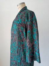 Load image into Gallery viewer, 1950s - Stunning Abstract Cotton Silk Coat Duster
