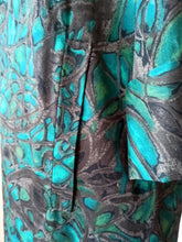 Load image into Gallery viewer, 1950s - Stunning Abstract Cotton Silk Coat Duster
