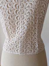 Load image into Gallery viewer, 1950s - BLUNOR, Switzerland - Delicious Cotton Blouse - W31 (80cm)