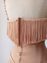 Load image into Gallery viewer, 1940s 1950s - Fabulous Fringe Burlesque Leotard - Sz XS/S