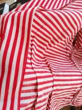 Cargar imagen en el visor de la galería, 1940s 1950s - Gorgeous Candy Stripes Cotton Blouse - W27.5 (70cm)