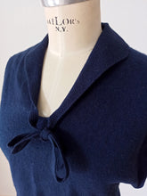Charger l'image dans la galerie, 1940s 1950s - PRINGLE, Scotland - Sailor Cashmere Jumper - Sz 40