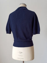 Charger l'image dans la galerie, 1940s 1950s - PRINGLE, Scotland - Sailor Cashmere Jumper - Sz 40