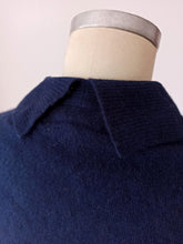 Charger l'image dans la galerie, 1940s 1950s - PRINGLE, Scotland - Sailor Cashmere Jumper - Sz 40