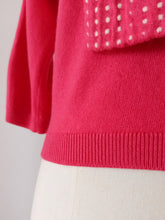 Charger l'image dans la galerie, 1950s - BALLANTYNE, Scotland - Pink Cashmere Sweater - Sz 38
