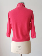 Charger l'image dans la galerie, 1950s - BALLANTYNE, Scotland - Pink Cashmere Sweater - Sz 38