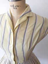 Charger l'image dans la galerie, 1950s - HASERL & HOSERL - Adorable Cotton Dress - W25 (64cm)