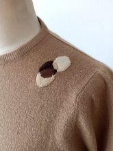 Charger l'image dans la galerie, 1950s 1960s - PRINGLE, Scotland - Intarsia Cashmere Sweater - Sz 36/38