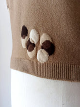 Charger l'image dans la galerie, 1950s 1960s - PRINGLE, Scotland - Intarsia Cashmere Sweater - Sz 36/38
