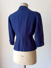 Load image into Gallery viewer, 1940s 1950s - MIRSA, Italia - Exquisite Lilac Blue Dress Jacket - W31.5 (80cm)