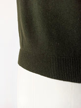Charger l'image dans la galerie, 1950s - VANOTTI, Italia - Forest Green Cashmere Twin Set - Sz 34