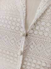 Load image into Gallery viewer, 1940s 1950s - Exquisite Cotton Lace Blouse - W33 (84cm)