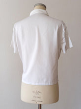 Load image into Gallery viewer, 1950s 1960s - Gorgeous Embroidered Cotton Blouse