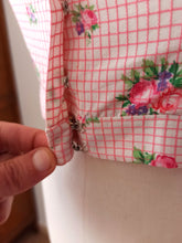 Charger l'image dans la galerie, 1950s - Adorable Roseprint Bolero Dress - W26 (66cm)