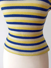 Charger l'image dans la galerie, 1940s 1950s - Fabulous New Look Wool Knit Jumper - Sz 42