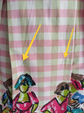 Load image into Gallery viewer, 1950s - MONTI, Italy - Adorable Novelty Cotton Dress - W24.5 (62cm)