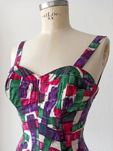 Load image into Gallery viewer, 1950s - SILHOUETTE, UK - Stunning Cotton Swimwear - Sz 36
