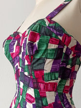 Load image into Gallery viewer, 1950s - SILHOUETTE, UK - Stunning Cotton Swimwear - Sz 36