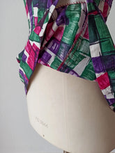 Load image into Gallery viewer, 1950s - SILHOUETTE, UK - Stunning Cotton Swimwear - Sz 36