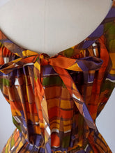 Load image into Gallery viewer, 1950s - PIERRE BILLET, Paris - Exquisite Cotton Dress - W25 (64cm)