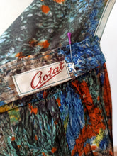 Cargar imagen en el visor de la galería, 1950s - CIOTAT, France - Stunning Pleated Swimsuit - Sz 46