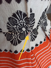 Load image into Gallery viewer, 1950s 1960s - Gorgeous Textured Cotton Dress - W25 (64cm)