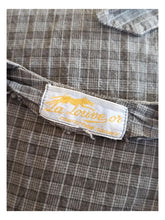Load image into Gallery viewer, 1940s - LA LOUVE OR, France - Cute Checked Cotton Dress - W31.5 (80cm)