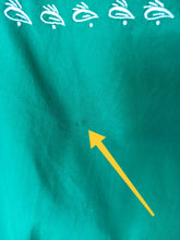 Load image into Gallery viewer, 1950s - Gorgeous Green Embroidery Cotton Blouse - W47 (120cm)