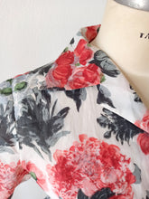 Cargar imagen en el visor de la galería, 1950s 1960s - Gorgeous Floral Dress - W29 (74cm)