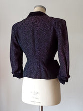 Load image into Gallery viewer, 1940s - France - Stunning New Look Jacket - W26 (66cm)