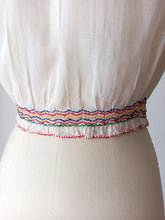Cargar imagen en el visor de la galería, 1940s - ARTEX, Hungary - Colorful Gauze Blouse - W29 (74cm)