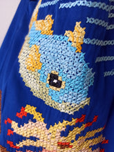 Load image into Gallery viewer, 1950s 1960s - Marvelous Under The Sea Embroidered Dress - W27 (68cm)