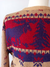 Laden Sie das Bild in den Galerie-Viewer, 1950s 1960s - LAMPLIGHTER, USA - Moose Men's Sweater