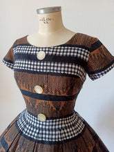 Load image into Gallery viewer, 1950s - GU, Germany - Gorgeous Tassel Novelty Dress - W27.5 (70cm)