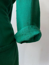 Load image into Gallery viewer, 1940s - RICHARD MARCUS, USA - Delightful Emerald Rayon Dress - W31.5 (80cm)