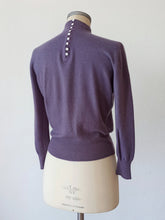 Load image into Gallery viewer, 1950s - DALTON, USA - Glorious Muted Lavender Cashmere Sweater - Sz M