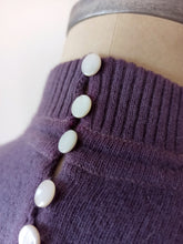 Load image into Gallery viewer, 1950s - DALTON, USA - Glorious Muted Lavender Cashmere Sweater - Sz M